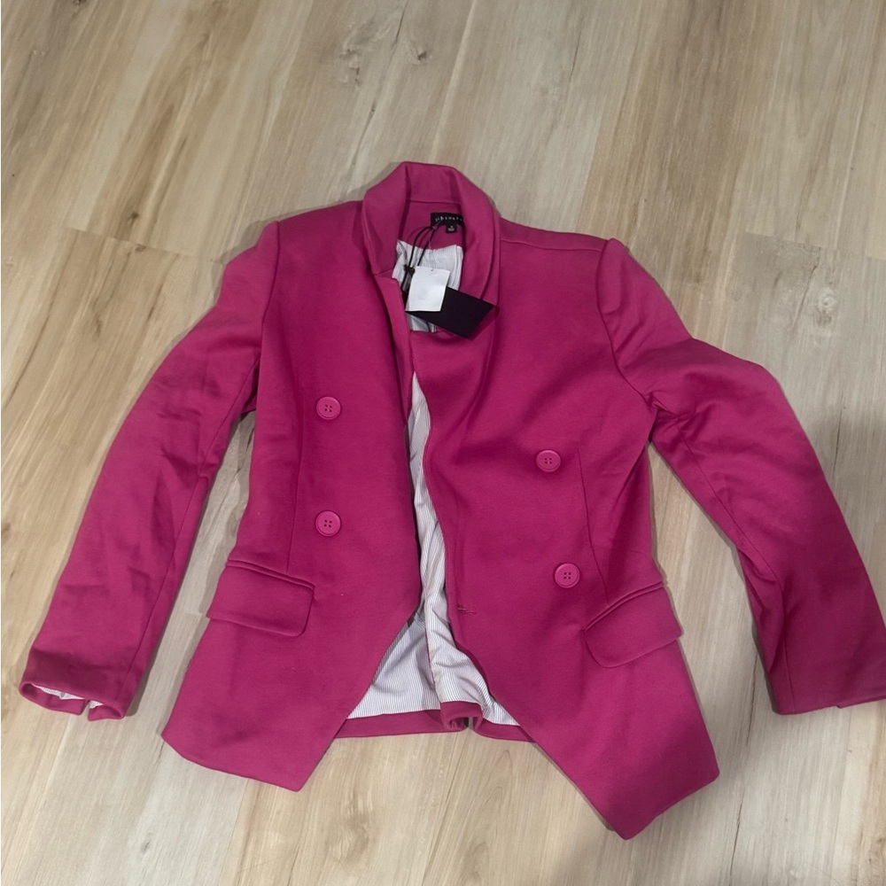 Zara Gibsonlook Pink Blazer